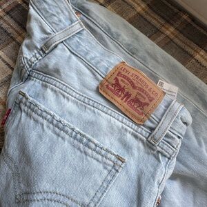 Levi's Light Blue Straight Leg Women's Jeans